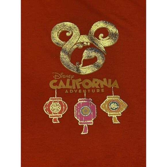 Disney Parks DCA Lunar New Year Snake 2025 T-shirt Size XS Mickey Minnie - Picture 4 of 6